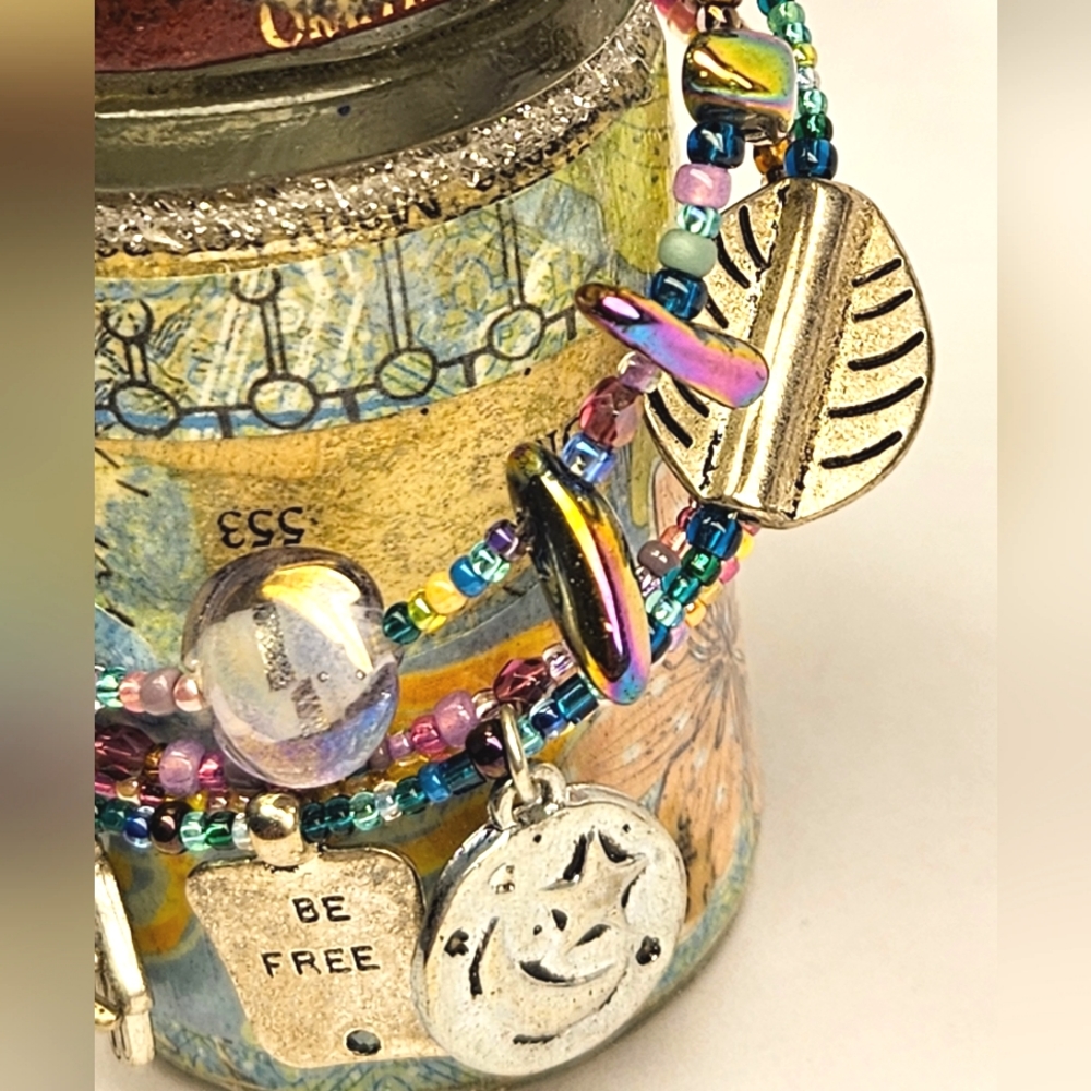 Celestial Beaded Memory Bracelet - Picture 5 of 5